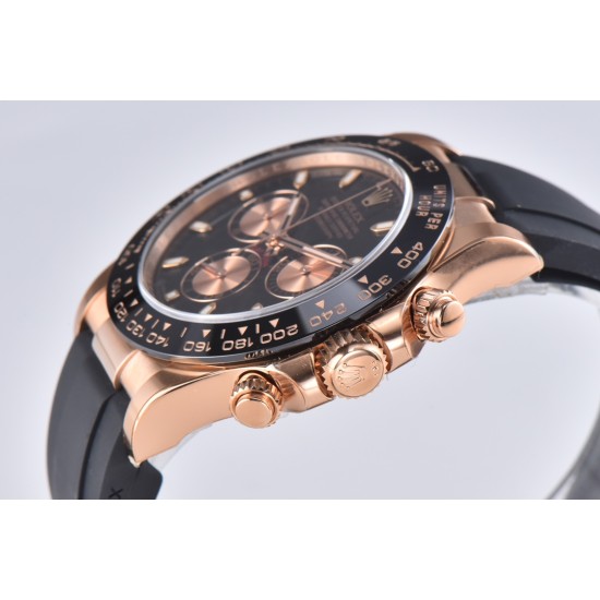 Rolex-Daytona 116515 40mm RG/RU Black/Gold Clean DD4130