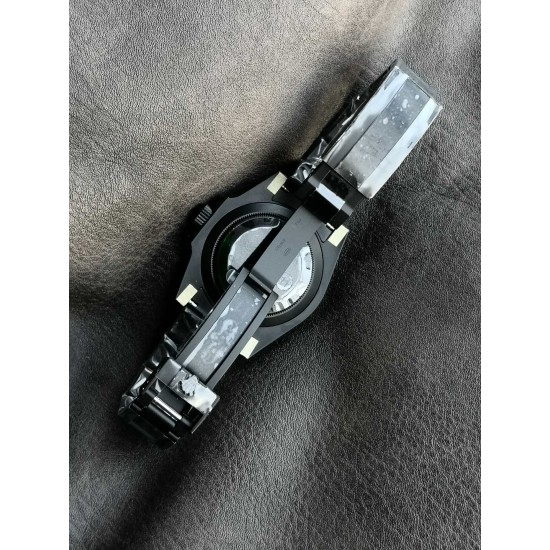 Rolex-Submariner DIW 40mm 904L DLC/DLC Org/Blk Dial VSF VS3135