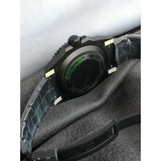 Rolex-Submariner DIW 40mm 904L DLC/DLC Org/Blk Dial VSF VS3135