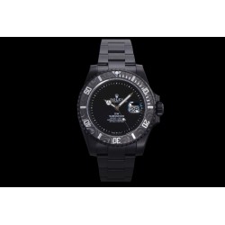 Rolex-Submariner DIW 40mm 904L DLC/DLC Black Dial VSF VS3135