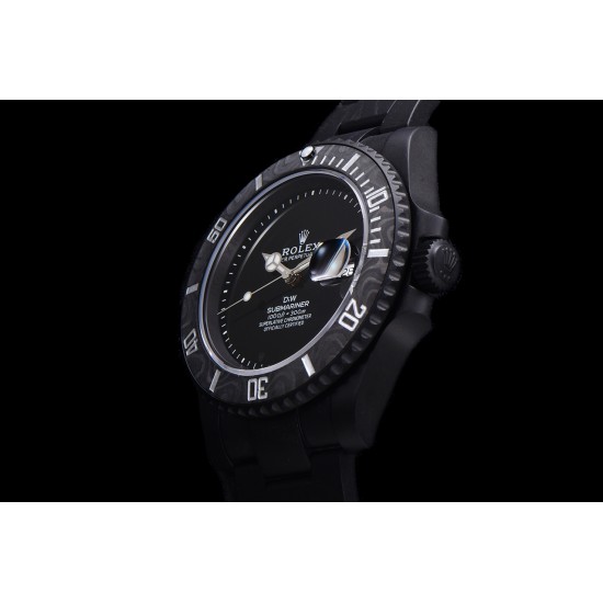Rolex-Submariner DIW 40mm 904L DLC/DLC Black Dial VSF VS3135