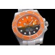 Rolex-Submariner DIW 40mm 904L SS/SS Orange/Blk Dial VSF VS3135