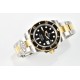 Rolex-Submariner 116613LN 904L YG/SS Black Dial CLEAN DD3135