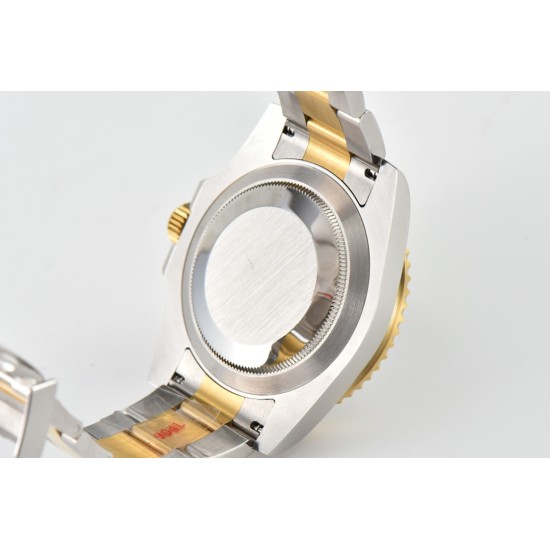 Rolex-Submariner 116613LN 904L YG/SS Black Dial CLEAN DD3135