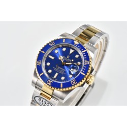 Rolex-Submariner 116613LB Bluesy 40mm 904L YG/SS Blue Dial Clean DD3135