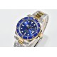Rolex-Submariner 116613LB Bluesy 40mm 904L YG/SS Blue Dial Clean DD3135