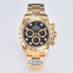 Rolex-Daytona 116508 40MM YG/YG Black/Dia Clean DD4130