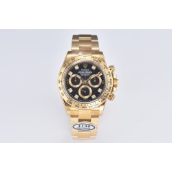 Rolex-Daytona 116508 40MM YG/YG Black/Dia Clean DD4130