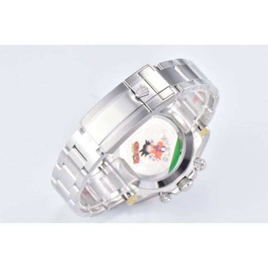 Rolex-Daytona 116509 40mm SS/SS Black/Dia Clean DD4130