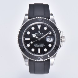Rolex-Yacht-Master 226659 42mm SS/RU Black/Dot Clean VR3235
