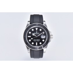 Rolex-Yacht-Master 226659 42mm SS/RU Black/Dot Clean VR3235