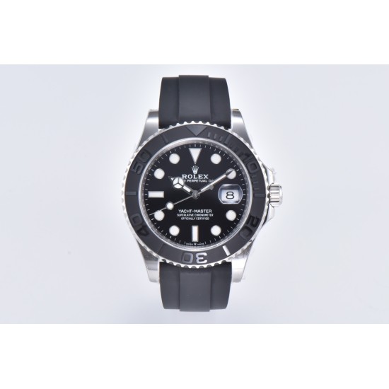 Rolex-Yacht-Master 226659 42mm SS/RU Black/Dot Clean VR3235