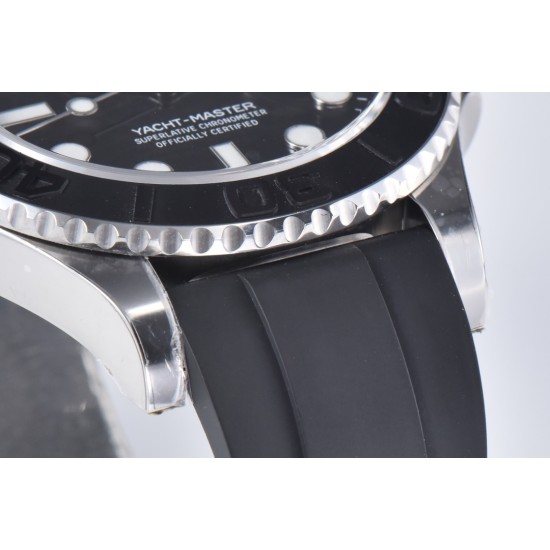 Rolex-Yacht-Master 226659 42mm SS/RU Black/Dot Clean VR3235