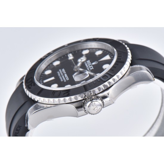 Rolex-Yacht-Master 226659 42mm SS/RU Black/Dot Clean VR3235