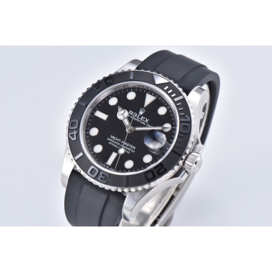 Rolex-Yacht-Master 226659 42mm SS/RU Black/Dot Clean VR3235