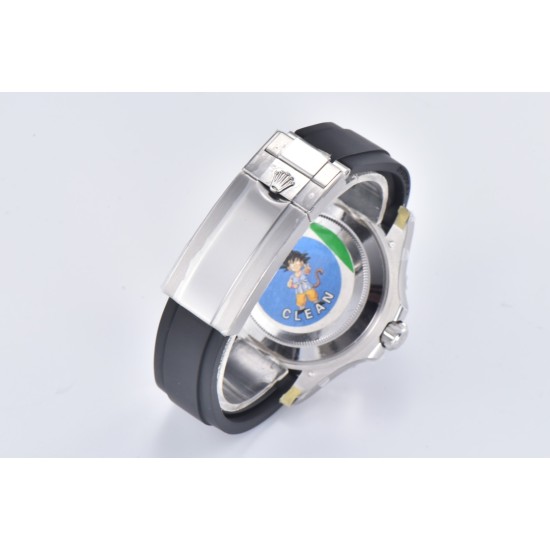 Rolex-Yacht-Master 226659 42mm SS/RU Black/Dot Clean VR3235