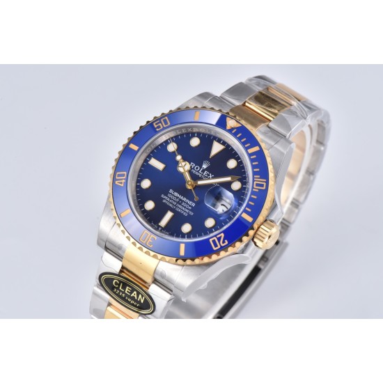 Rolex-Submariner 126613LB 41mm YG/SS Blue Dial Clean VR3235
