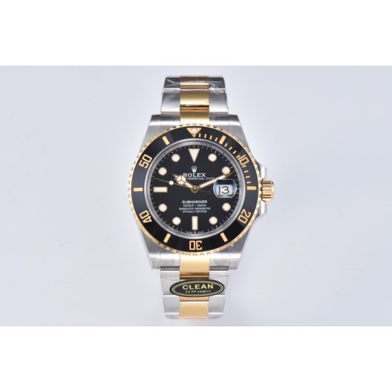 Rolex-Submariner 126613LN 41mm YG/SS Black Dial Clean VR3235