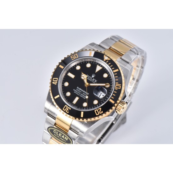 Rolex-Submariner 126613LN 41mm YG/SS Black Dial Clean VR3235