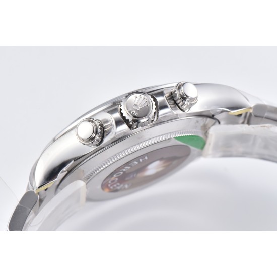 Rolex-Daytona 116509 40MM SS/SS Grey/Black Dial Clean DD4130