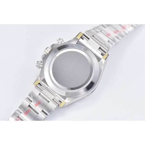 Rolex-Daytona 116509 40MM SS/SS Grey/Black Dial Clean DD4130