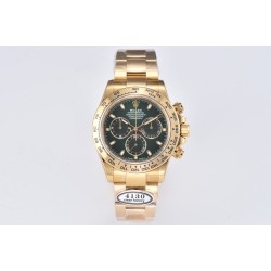 Rolex-Daytona 116508 40MM YG/YG Green/Stk Clean DD4130