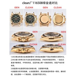 Rolex-Daytona 116508 40MM YG/YG Green/Stk Clean DD4130