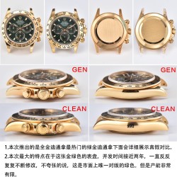 Rolex-Daytona 116508 40MM YG/YG Green/Stk Clean DD4130