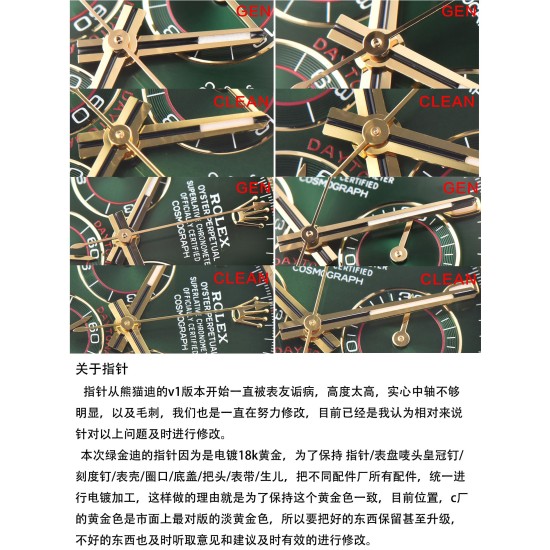 Rolex-Daytona 116508 40MM YG/YG Green/Stk Clean DD4130