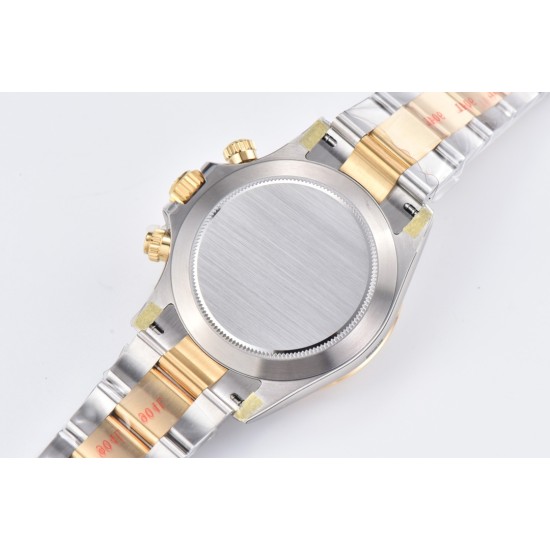 Rolex-Daytona 116503 40MM YG/SS Black/Dia Clean DD4130