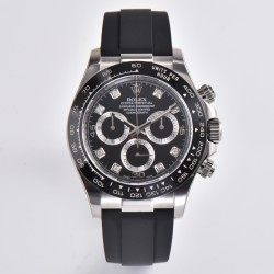 Rolex-Daytona 116519 40MM SS/RU Black/Black Dial Clean DD4130