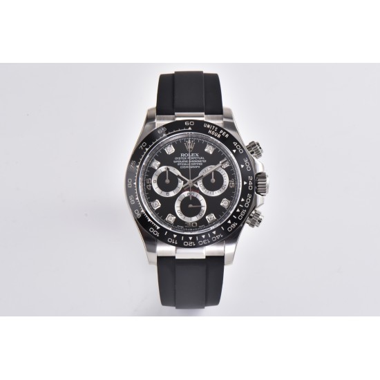 Rolex-Daytona 116519 40MM SS/RU Black/Black Dial Clean DD4130