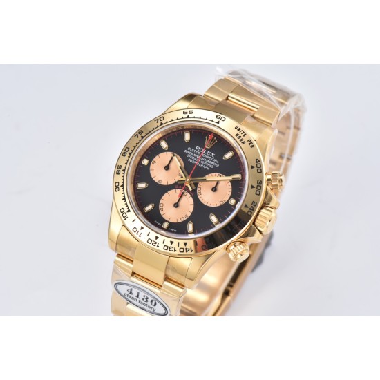 Rolex-Daytona 116508 40MM YG/YG Black Dial Clean DD4130