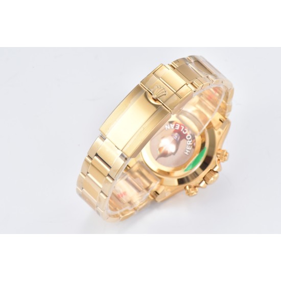 Rolex-Daytona 116508 40MM YG/YG Black Dial Clean DD4130