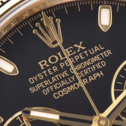 Rolex-Daytona 116508 40MM YG/YG Black/Black Clean DD4130