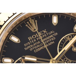 Rolex-Daytona 116508 40MM YG/YG Black/Black Clean DD4130