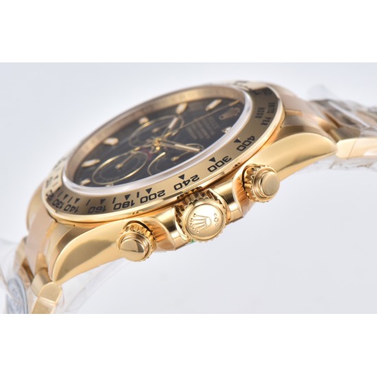 Rolex-Daytona 116508 40MM YG/YG Black/Black Clean DD4130