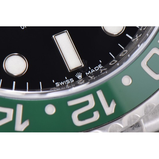 Rolex-GMT Master II 126720 Sprite Left Jub SS/SS Clean DD3285 Super Clone