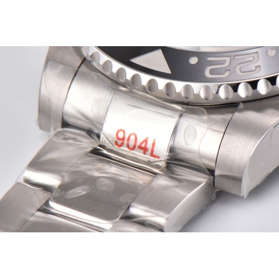 Rolex-GMT Master II 126720 Sprite Left 904L Oys SS/SS Clean DD3285 Super Clone