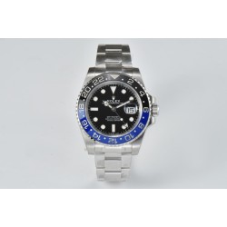 Rolex-GMT Master II 126710 Batman Oys 40mm SS/SS Black Clean DD3285 Super Clone