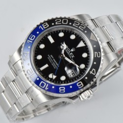 Rolex-GMT Master II 126710 Batman Oys 40mm SS/SS Black Clean DD3285 Super Clone