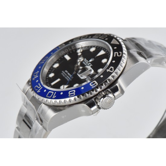 Rolex-GMT Master II 126710 Batman Oys 40mm SS/SS Black Clean DD3285 Super Clone