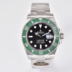Rolex-Submariner 126610LV Starbucks 41mm SS/SS Green Bezel Clean VR3235