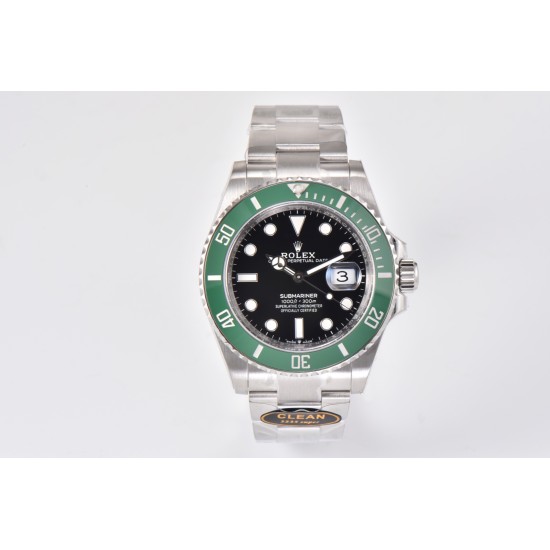 Rolex-Submariner 126610LV Starbucks 41mm SS/SS Green Bezel Clean VR3235