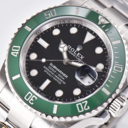 Rolex-Submariner 126610LV Starbucks 41mm SS/SS Green Bezel Clean VR3235