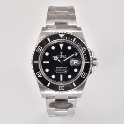 Rolex-Submariner 126610LN 41mm SS/SS Black Bezel Clean VR3235