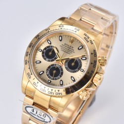 Rolex-Daytona 116508 40MM YG/YG Gold/Stk Clean DD4130
