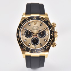 Rolex-Daytona 116518 40MM YG/RU Gold/Stk Clean DD4130