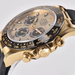 Rolex-Daytona 116518 40MM YG/RU Gold/Stk Clean DD4130