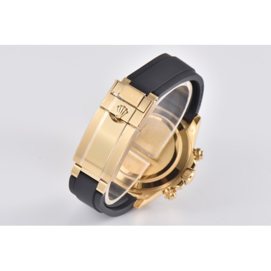 Rolex-Daytona 116518 40MM YG/RU Gold/Stk Clean DD4130